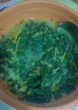 Sayur daun singkong enak dan empuk