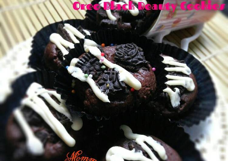 gambar untuk cara membuat Oreo Black Beauty Cookies