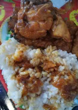 Ayam kecap kesukaan saya