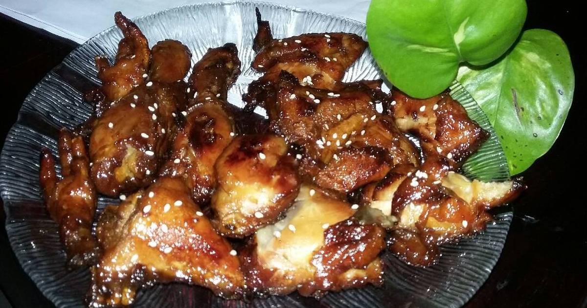 Resep Roasted Chicken Teriyaki ala Indah Lae fo shang