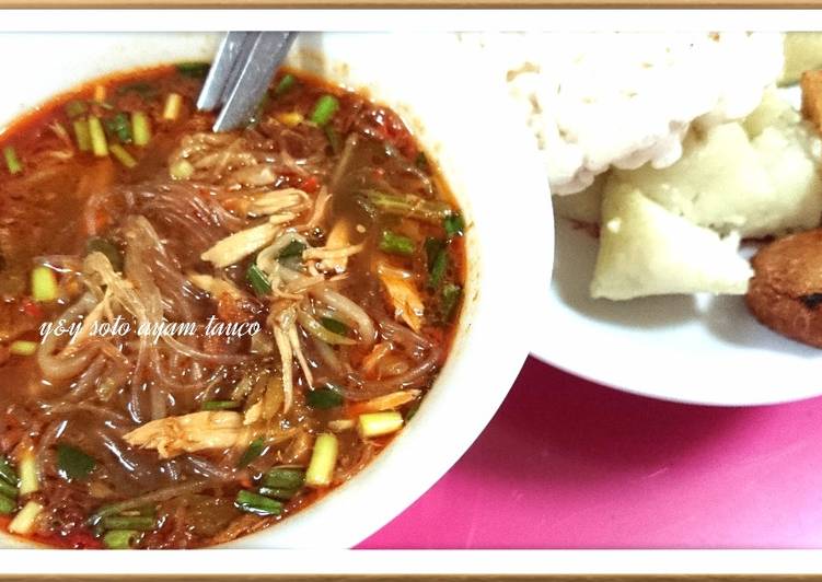 gambar untuk resep makanan Soto ayam tauco