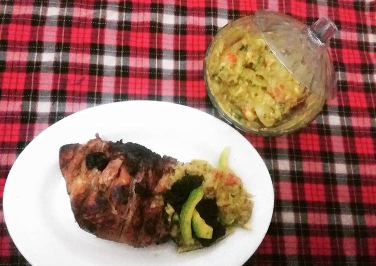 Resep Roasted Chicken breast with guacamole sauce - Virgianita
Maulindya Zuhri