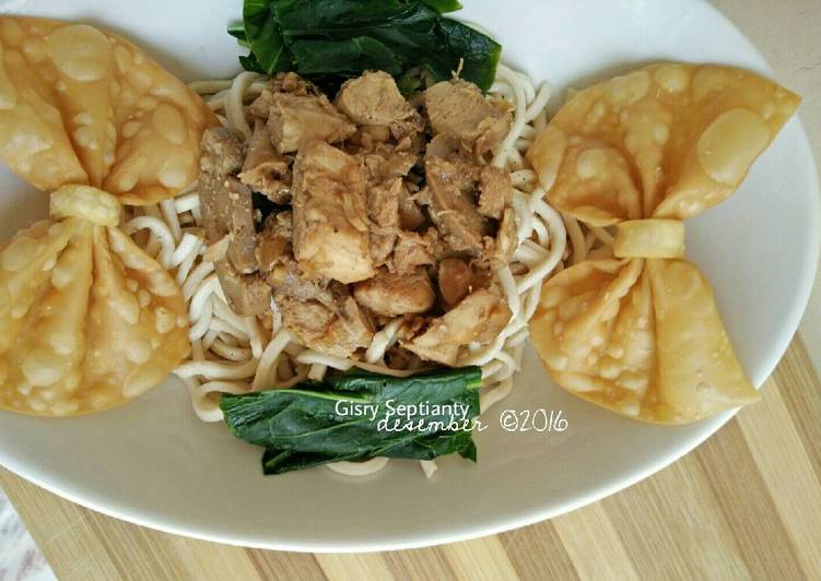 Resep Mie Ayam Jamur Karya Gisry Septianty