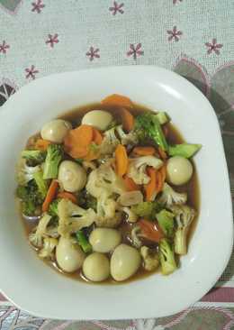 Tumis campur brocoli