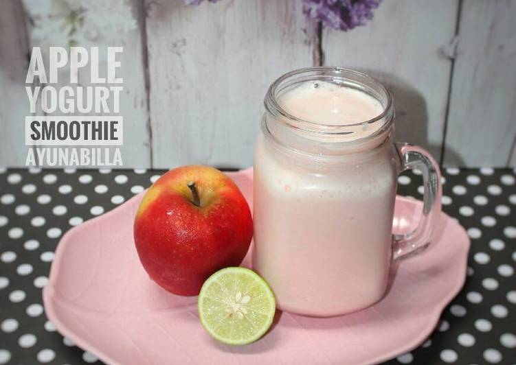 Resep Apple yogurt smoothie #PR_smoothie By ayunabillarumaropen_