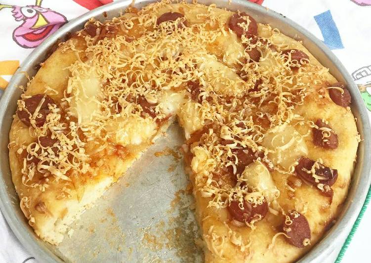 Resep Homemade Pizza no ulen Oleh nanda putri