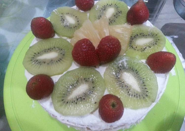 Resep Fruity cake Karya Aiphin Huang