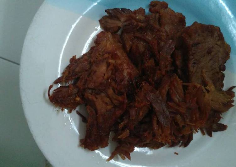 gambar untuk resep Empal goreng daging sapi,praktis bnget gk ribet #kitaberbagi