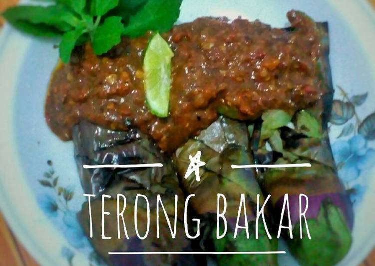 gambar untuk resep Terong Bakar Siram Sambal Terasi