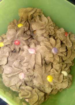 Kue kering semprit coklat