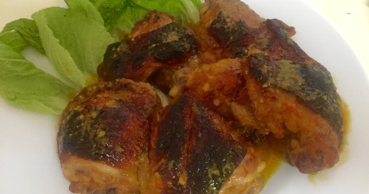 Resep Ayam Panggang Oven ala Dolvin