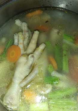 Sop ceker ayam