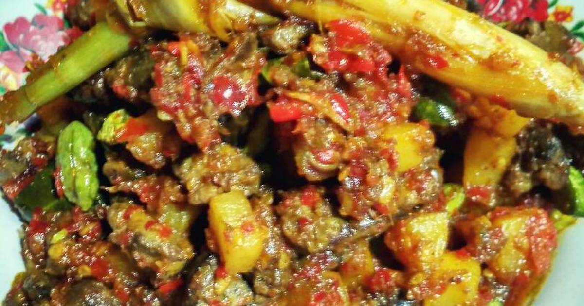 132 resep  sambal  goreng kentang ati ampela pete  enak dan 