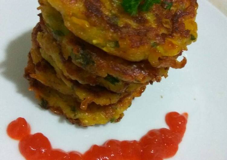 resep lengkap untuk Dadar Jagung Kepiting (Corn Crab Cakes)