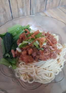 Mie ayam ala chinese