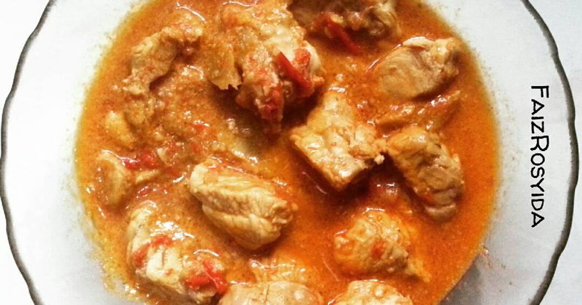 Resep Kare Ayam Pedas ala Faiz Rosyida