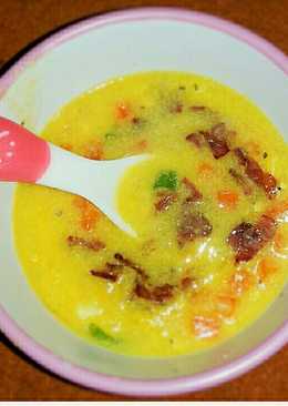 Sup Krim Jagung Daging Asap Menu Anak