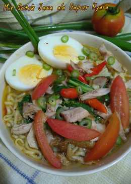 Mie Godok Jawa ala Dapoer kyara #Pr_AnekaMieKuah