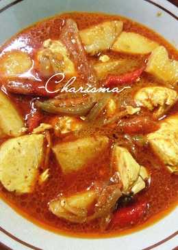 Kari Putih Telur Kentang