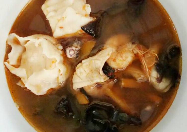 Resep Tom Yam Seafood Pedas Dari Renny Indah