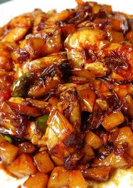 Udang kentang kecap pedas maknyooss ð