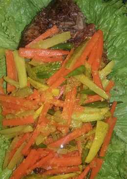 Ikan gurame acar kuning