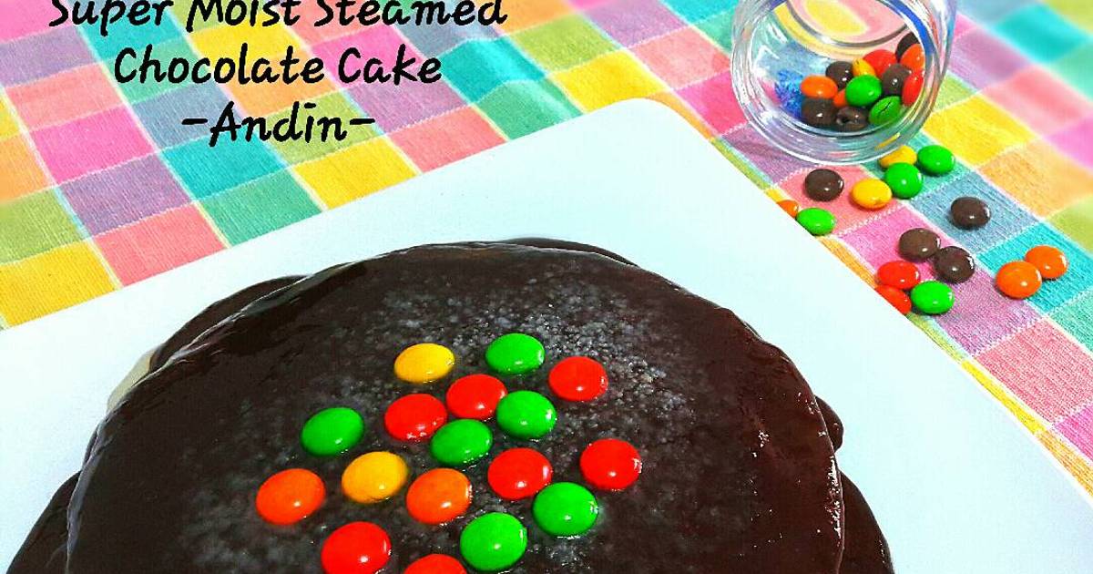 Resep Super Moist Steamed Chocolate Cake