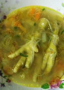 Sop ceker ayam