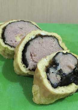 Rolade daging dan nori