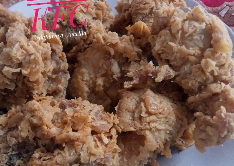 gambar untuk resep Ayam goreng tepung ala kentucky