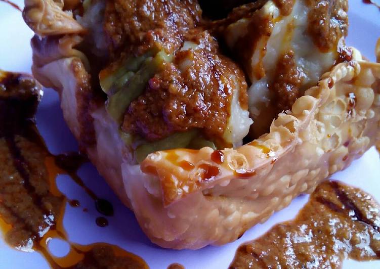 resep lengkap untuk Siomay mangkok pangsit ala 