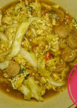 Gongso Telur Sosis