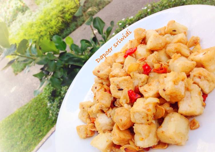 Resep Tahu cabe garam