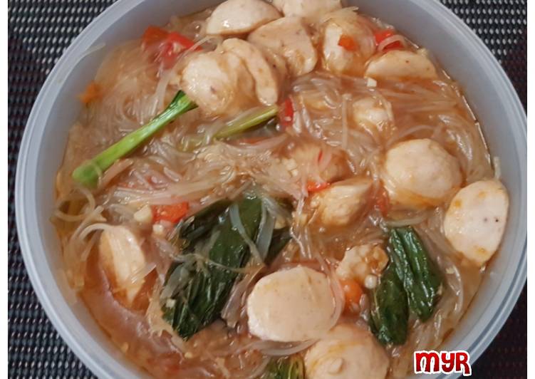 resep Soun Kuah Pedas