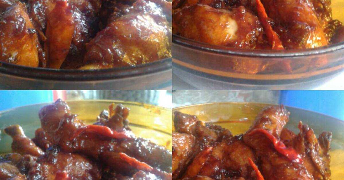 Resep Ayam Kecap Pedas Manado ala Kristin Yuliana Mamahit