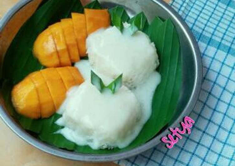 resep lengkap untuk Mango sticky rice??