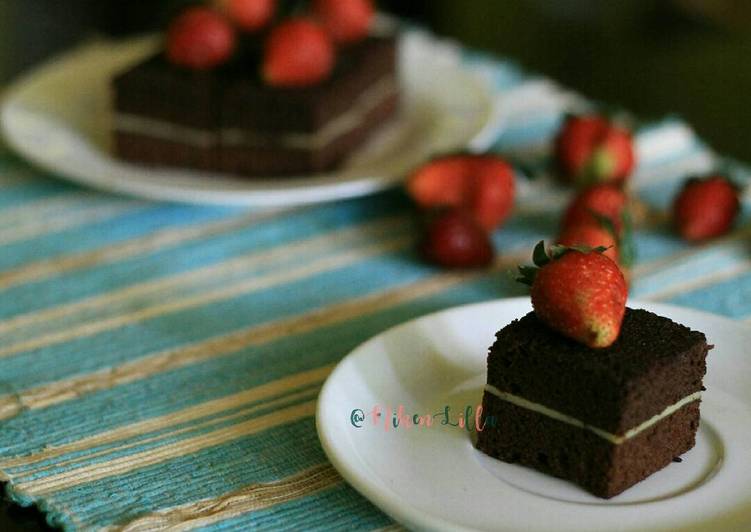 gambar untuk resep makanan Brownies Kukus