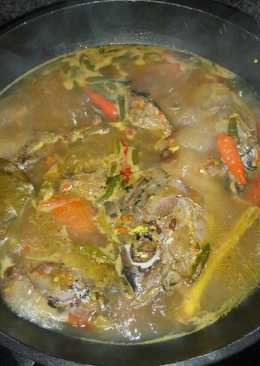 Kepala tongkol asem pedas mantab