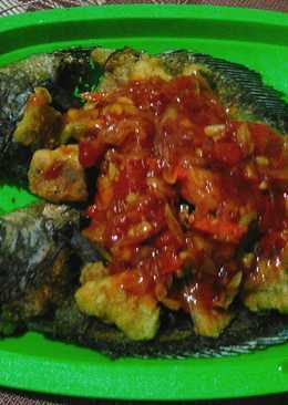 Fillet Gurame Goreng Tepung Saos Asam Manis