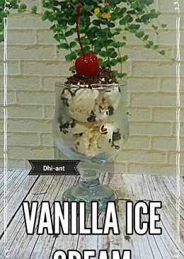 Vanilla ice cream