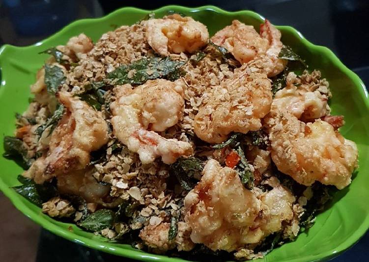 resep lengkap untuk Udang gandum ala lid's kitchen