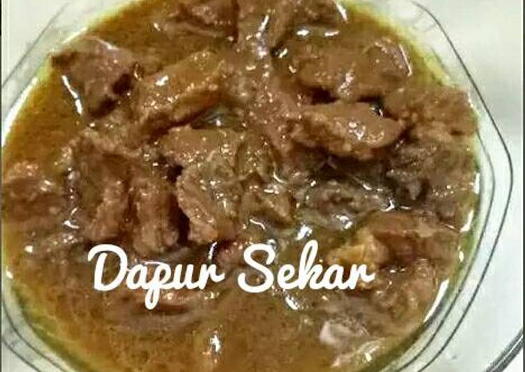 resep makanan Tong Seng Sapi tanpa Santan