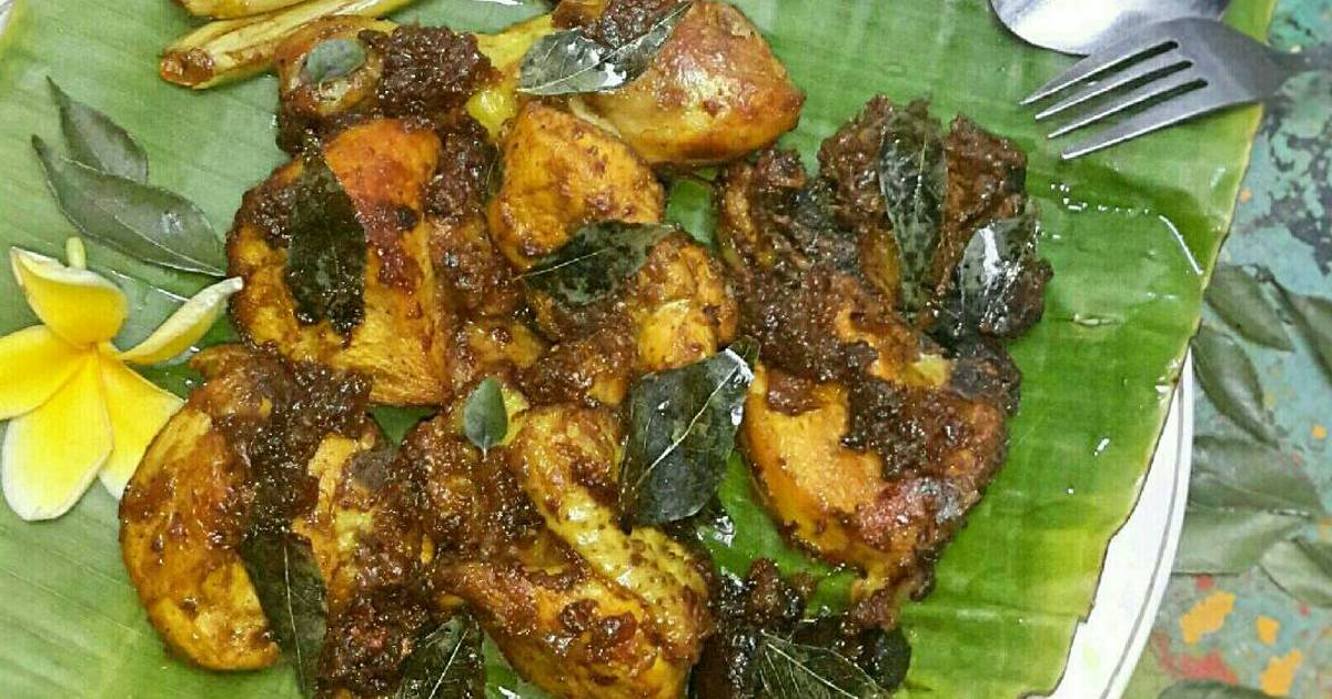 39 resep ayam goreng daun kari enak dan sederhana - Cookpad