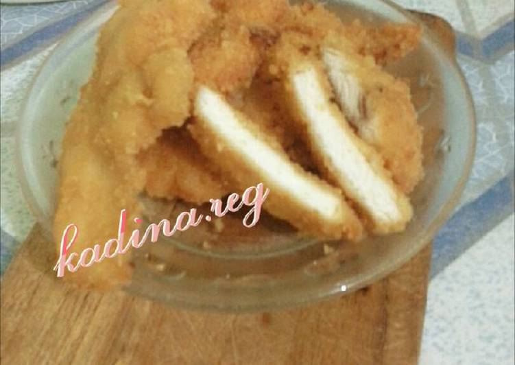 Resep Chicken katsu *ayam kedinginan :) Dari karunia b. retnani