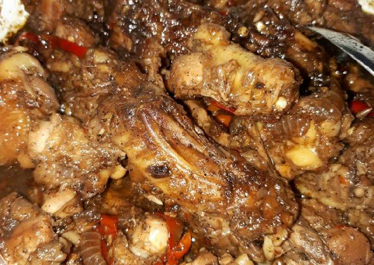 bahan dan cara membuat Ayam Saus Lada Hitam