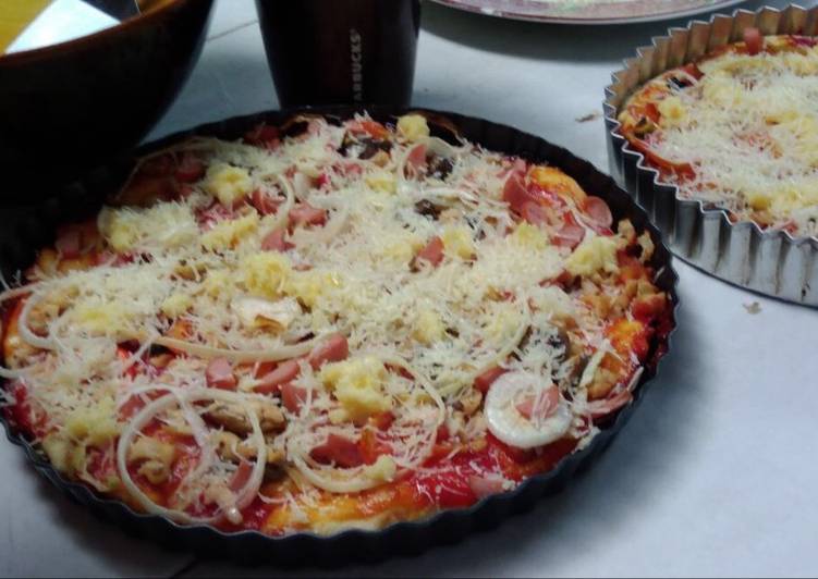 Resep Pizza homemade - Yulia Nardika