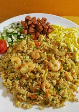 Nasgor Udang Pedas