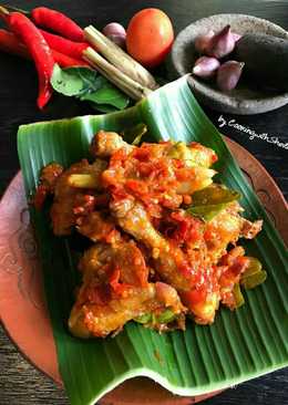 Ayam Goreng Saus Balado