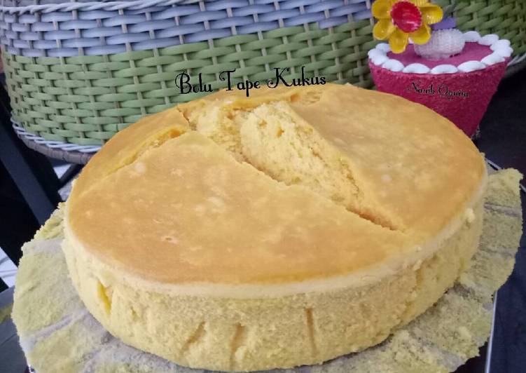 resep makanan Bolu Tape Kukus #PR-RecookAnekaBolkus