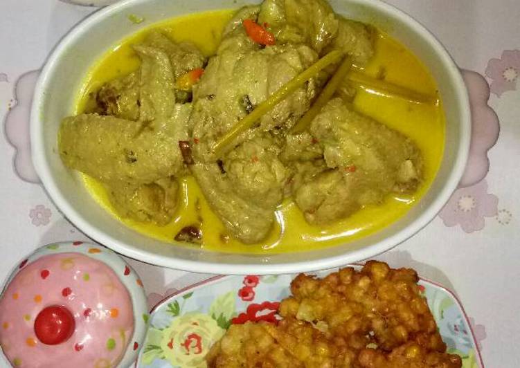 Resep Kari Sayap Ayam pedas istimewa Dari July